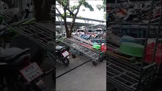 Parking of Moto Tricycle​ wheel driver car parking reverse parallel easyparking [upl. by Selym]