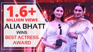 Alia Bhatt bagged Best Actress Award at Dadasaheb Phalke International Film Festival Awards 2023 [upl. by Goldston595]