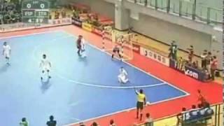 FIFA Futsal World Cup Taipei 2004 Highlights Spagna  Italia 21 [upl. by Lithea]