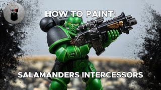 Contrast How to Paint Salamanders [upl. by Hopper]