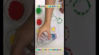 Técnicas de Pintura educaçãoinfantil [upl. by Leachim]