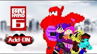 Minecraft PE Big hero 6 Addon   Official trailer [upl. by Ashjian]