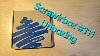 Scrawlrbox 111 November 2024  Unboxing [upl. by Maffa572]