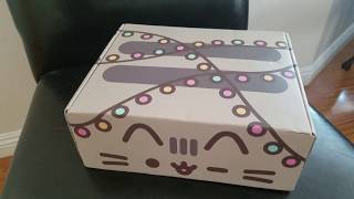 Pusheen Box Winter 2017 Unboxing [upl. by Aoket]