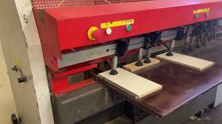 Gannomat quotIndex 130 Trendquot CNC Bore and Dowel Machine [upl. by Colin688]