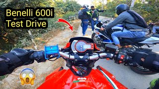 Benelli 600i Test Drive  Benelli loud exhaust sound 😍  Ride to ramnagar part2 [upl. by Neitsabes]