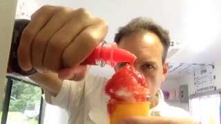 Snowcone Master in Action Snowball Stand on the Bayou in Livingston Parish Louisiana [upl. by Ahseikal]