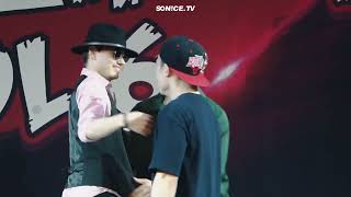 SoonBin x Tae Ryong VS Антон Сердешнов x   Popping 2 ON 2  168  Crazy Dancing Vol 6 [upl. by Arvell]