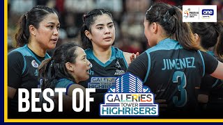 GALERIES TOWER HIGHRISERS  HIGHLIGHTS  2024 PVL ALLFILIPINO CONFERENCE [upl. by Brnaba679]