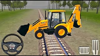 JCB 3DX BACKHOE LOADER AND TRACTOR DRIVING LIVE STREAM [upl. by Nossah]