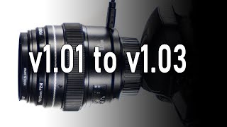 Yongnuo 100mm f2 Nikon v103 Firmware Testing  v101 to v103 [upl. by Gemmell143]