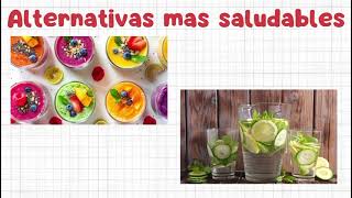 Alternativas de bebidas azucaradas [upl. by Sivel]