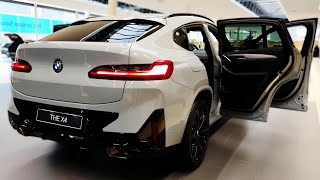 2024 BMW X4 xDrive 20i M Sport luxury coupe SUV  Review Interior amp Exterior [upl. by Htebarual]