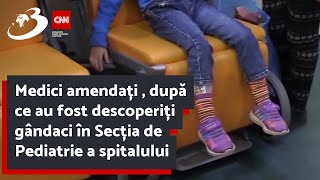 Medici amendați  după ce au fost descoperiți gândaci în Secția de Pediatrie a spitalului [upl. by Alaham]