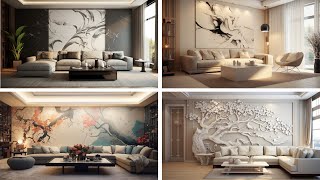 The Latest Collection of Top Interior Wall Decorating Design Ideas 2023 [upl. by Hilbert]