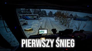 Pierwszy śnieg w tym sezonie  Początkujący kierowca [upl. by Justine]