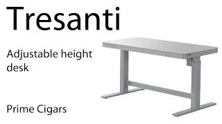 Tresantis Adjustable height desk [upl. by Wyler235]