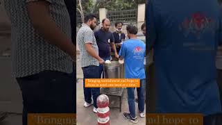 National Organisation For Social Empowerment  Serving Warm Meals Spreading Warmth shortsvideo [upl. by Mersey]