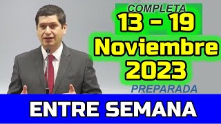 VIDA Y MINISTERIO CRISTIANO ESTA SEMANA 13 AL 19 DE NOVIEMBRE 2023 REUNION PREPARADA [upl. by Il]