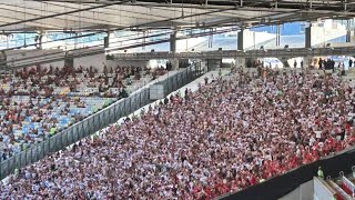 TORCIDA DO SÃO PAULO CALA MARACANÃ LOTADO COM FESTA INCRÍVEL Flamengo 0x1 São Paulo [upl. by Lodi]