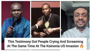 Koinonia USA 🤯 How A Life Of An Ex Convict Changed After Introducing To Apostle Joshua Selman [upl. by Elorak831]