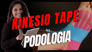 KINESIO TAPE NA PODOLOGIA [upl. by Bradleigh673]