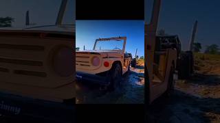 Rc jimny vs monster car in the mud shorts short mud vs [upl. by Aubrette]