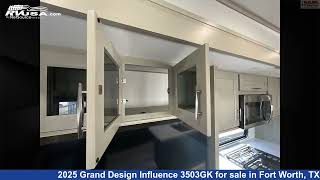 Remarkable 2025 Grand Design Influence Fifth Wheel RV For Sale in Fort Worth TX  RVUSAcom [upl. by Bartholomew440]