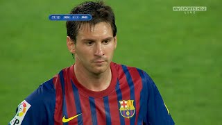 Messi Masterclass vs Real Madrid SuperCup 2011 English Commentary [upl. by Yenal]