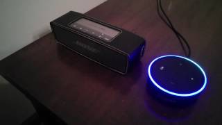 Amazon Echo Dot with a Bose Speaker [upl. by Alidis]