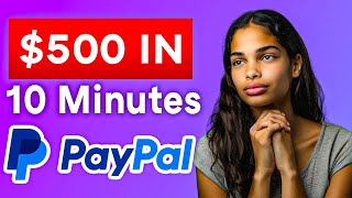 How to Get FREE PayPal Money  Paid 500 in Minutes New Trick [upl. by Gabriell]