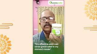 Queensveda Total Detox Customer Stories  helped me fix my stomach issues [upl. by Ssilem639]