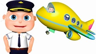 Five Little Babies Flying Airplane  Zool Babies Fun Songs  Five Little Babies Collection [upl. by Dray]