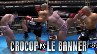 Classic Kickboxing Game Mirko Cro Cop vs Jerome Le Banner  K1 World Grand Prix [upl. by Onairotciv213]