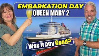 Does CUNARD Live Up To The Hype  Queen Mary 2 Embarkation Day [upl. by Atiuqihs]