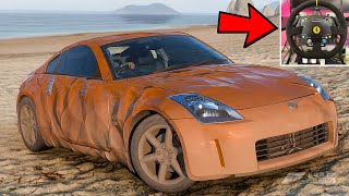 TERKEDİLMİŞ NISSAN 350z yi MODİFİYE EDİP DRIFT YAPTIK  Forza Horizon 5 [upl. by Han550]