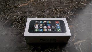 Apple iPhone 5S Unboxing amp First Look [upl. by Pudendas]