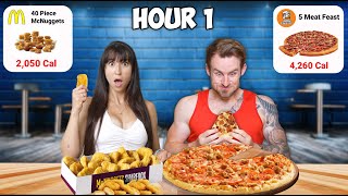 We Ate The Unhealthiest Fast Food Items For 24 Hours [upl. by Ahseyi]