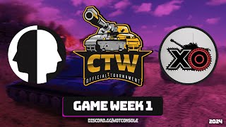 CTW  DRKSD vs XO  WEEK 1 [upl. by Sitnik]