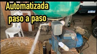 Bomba con hidroneumático instalación pasó a paso [upl. by Starla]