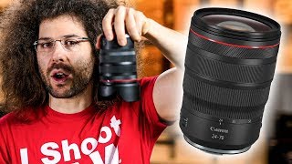 CANON RF 2470mm f28L IS REVIEW The MUST HAVE Mirrorless LENS [upl. by Yhtuv]