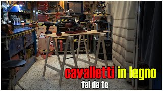 cavalletti in legno FAI DA TE [upl. by Ielak]