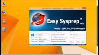 Testing Easy Sysprep 4 721 Multilanguages 4016391 With Windows 81 [upl. by Netram]