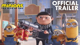 Minions The Rise of Gru  Official Trailer [upl. by Chilson]