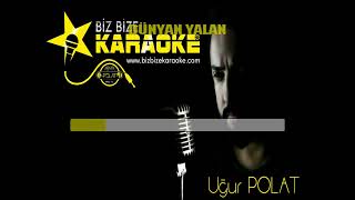 Tan Taşçı  Yalan Karaoke 2023 [upl. by Suirradal]