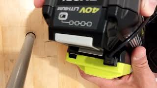 Ryobi OP40401 40V battery flashing lights and balance fix [upl. by Stanton516]