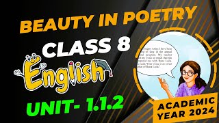 Class 8 English Chapter 1 2024  Beauty in Poetry 112  Nctb Class 8 English Book 2024 Answer [upl. by English]