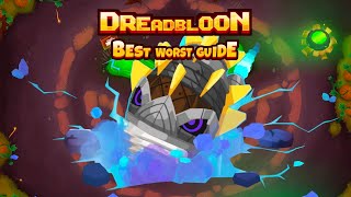 Elite DREADBLOON Boss Guide — No Monkey Knowledge — Carved BTD6 [upl. by Ycniuqal365]