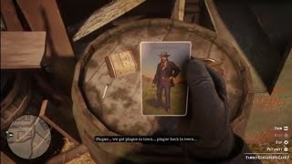 Famous Gunslinger Cigarette Card 7 Location RDR2 CigaretteCards [upl. by Virgin425]