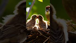 Witness The MOST ADORABLE Bird Families In Their Wild Nests from AI SEP86 [upl. by Yks]